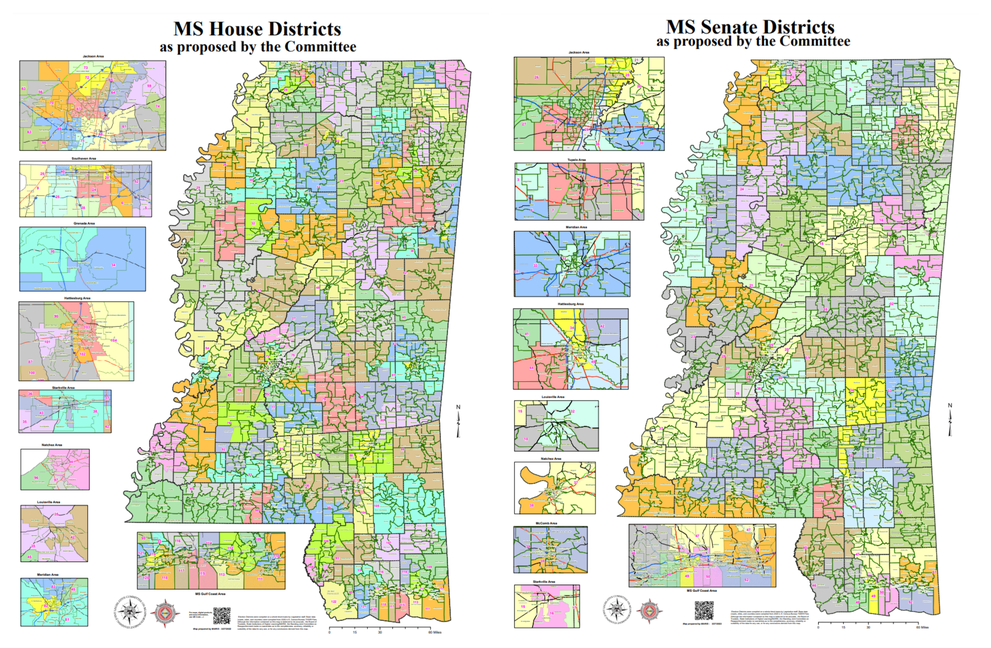 Mississippi lawmakers pass bills redrawing district lines